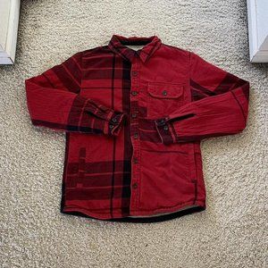 North Face Campshire Flannel Shirt Red